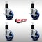 Service Caster 4'' SS Solid Poly Swivel 1-3/4'' Expanding Stem Caster Set with Brake, 4PK SCC-SSEX20S414-SPUS-TLB-134-4 - alternate 3